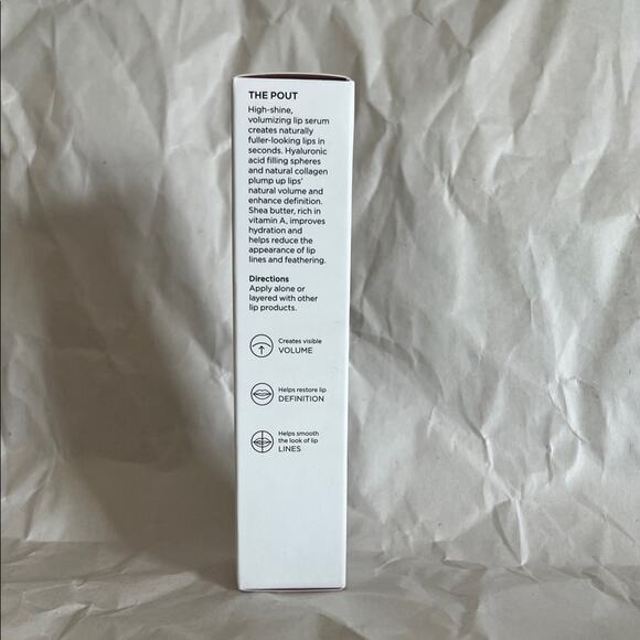 BeautyBio The Pout Volumizing Lip Serum - Sparkling Rosé - Picture 2 of 6